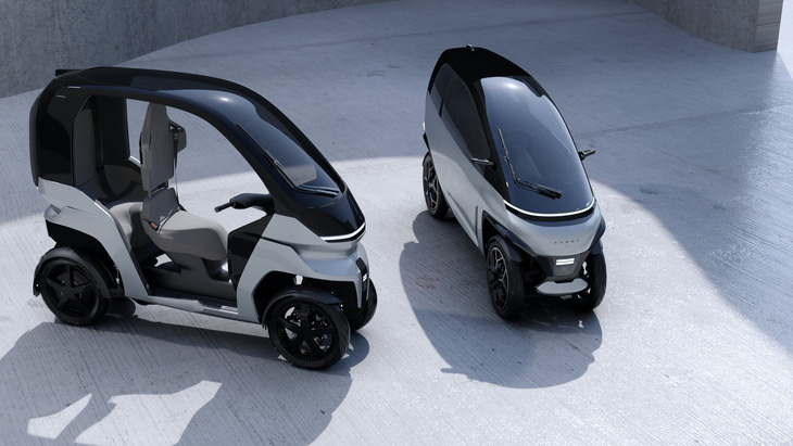 Chính xác hơn, các nhà thiết kế đã tập hợp các ưu thế của ô tô, xe máy, xe địa hình ATV và thậm chí cả xe tuktuk