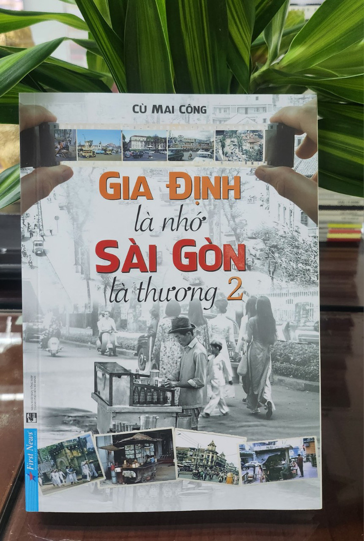 Bìa cuốn Gia Định là nhớ Sài Gòn là thương 2 vừa ra mắt