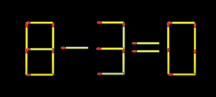 Thử tài IQ: Di chuyển một que diêm để 0+5=8 thành phép tính đúng- Ảnh 5.