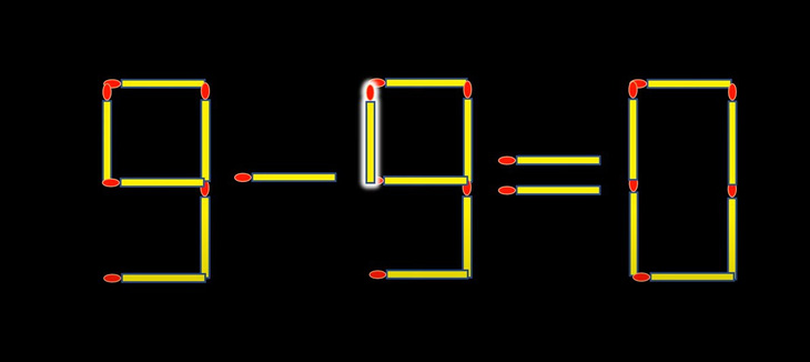 Thử tài IQ: Di chuyển một que diêm để 0+5=8 thành phép tính đúng- Ảnh 2.