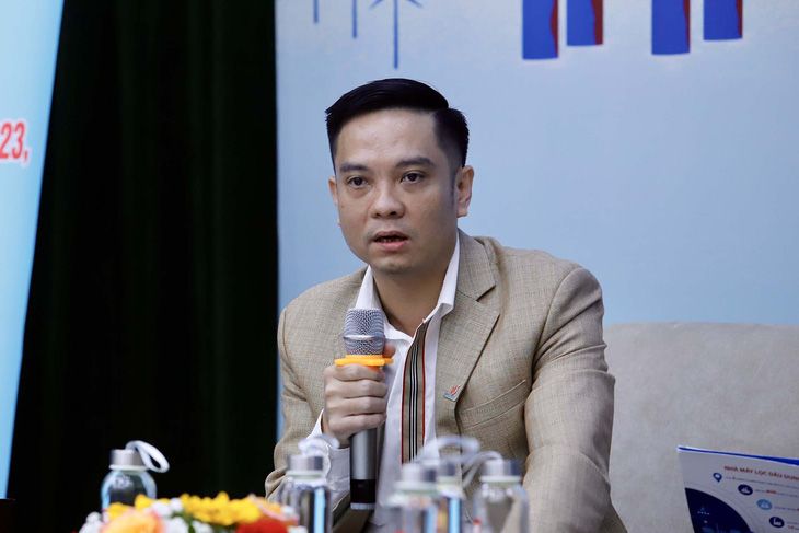 Ông Hoàng Xuân Dương - phó tổng giám đốc PVEP - Ảnh: N.KH.