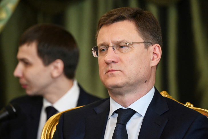 Phó thủ tướng Nga Alexander Novak, người phụ trách vấn đề dầu khí hàng đầu của Tổng thống Vladimir Putin - Ảnh: REUTERS