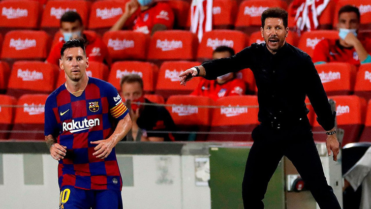 Lionel Messi từng là nỗi khiếp sợ với Diego Simeone và Atletico - Ảnh: FOOTBALL ESPANA