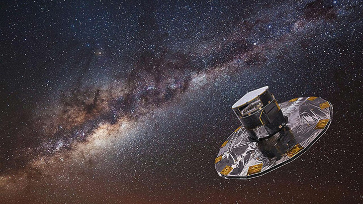 Sứ mệnh GAIA cung cấp dữ liệu của khoảng 2 tỉ ngôi sao - Ảnh: ESA