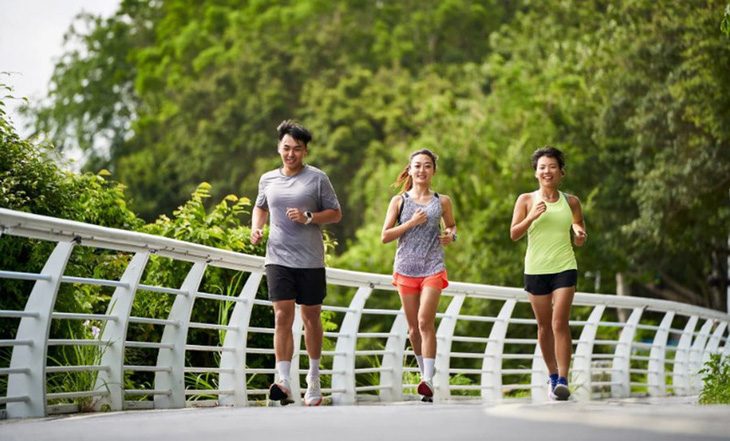 Chạy bộ là môn thể thao có tác dụng tốt cho sức khỏe