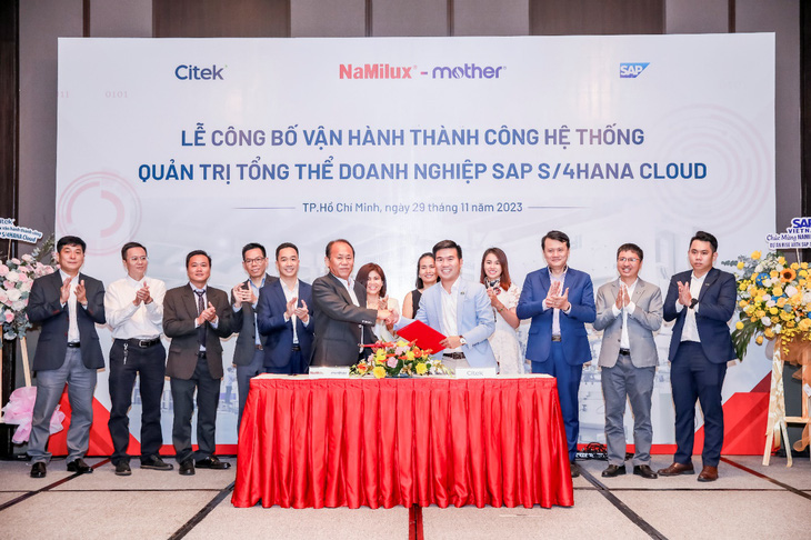 NaMilux và Citek công bố vận hành thành công hệ thống SAP S/4HANA Cloud- Ảnh 1.