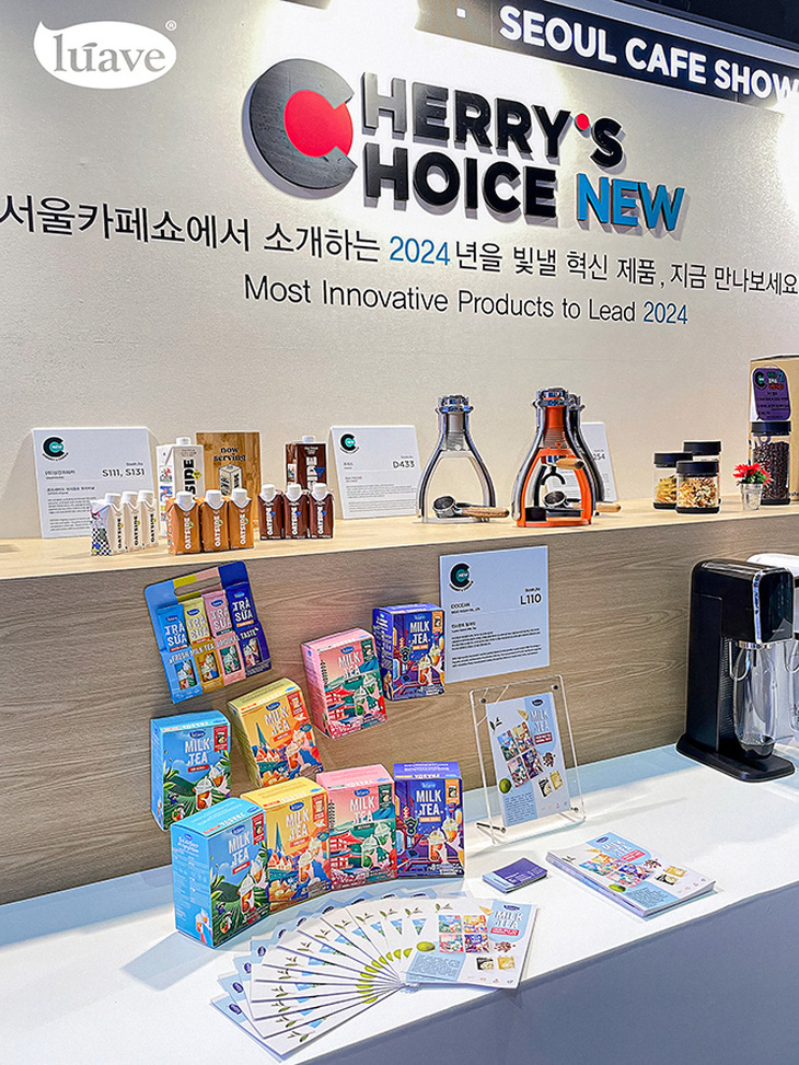 Sản phẩm đã đạt danh hiệu Cherry’s Choice New tại Seoul Cafe Show 2023