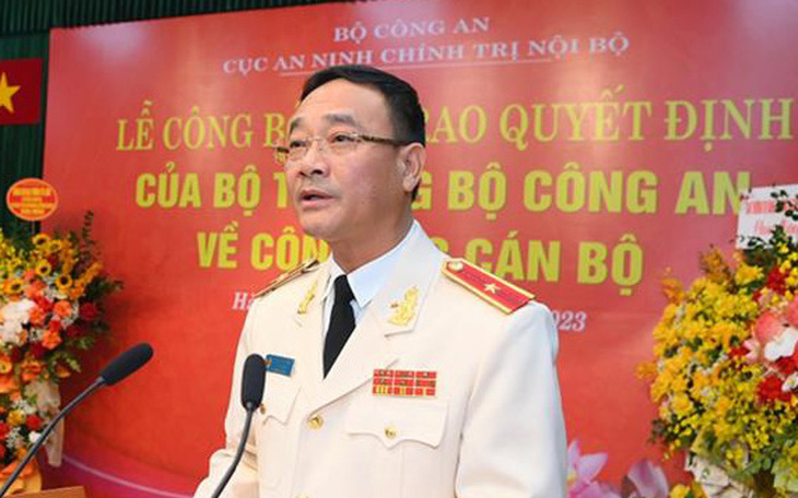 Giám đốc Công an Nghệ An làm cục trưởng An ninh chính trị nội bộ