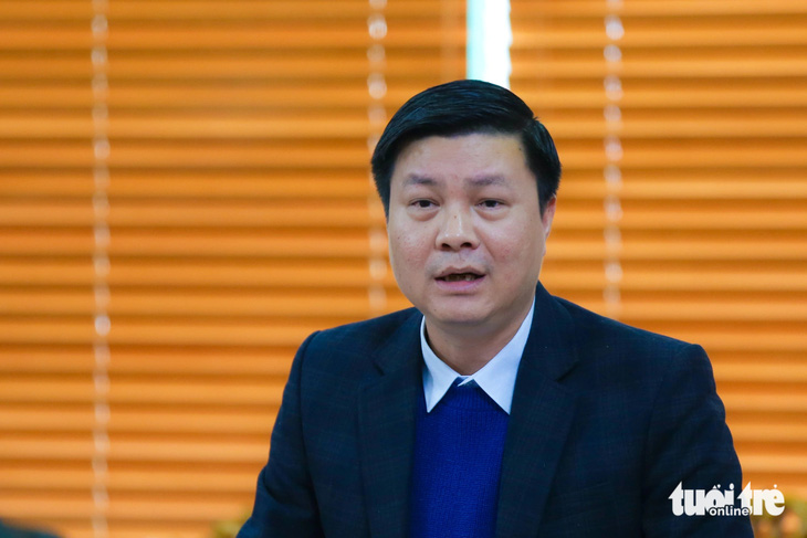 Ông Nguyễn Vĩnh Phú, phó trưởng Ban quản lý Khu kinh tế cửa khẩu Đồng Đăng Lạng Sơn - Ảnh: HÀ QUÂN