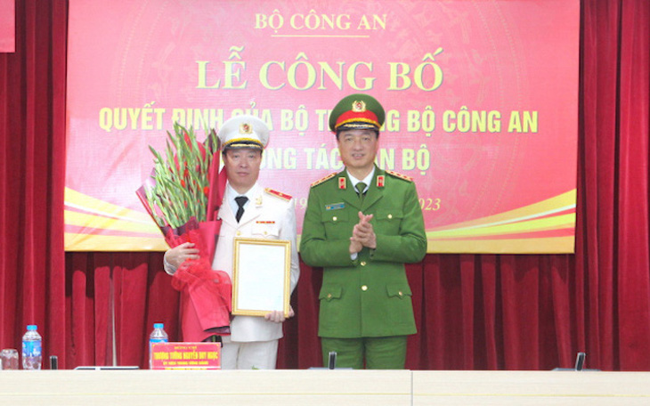 Thiếu tướng Nguyễn Ngọc Cương làm cục trưởng Cục C06 Bộ Công an