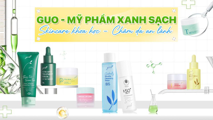 GUO - Thương hiệu mỹ phẩm Việt với sản phẩm dưỡng da lành tính- Ảnh 1.