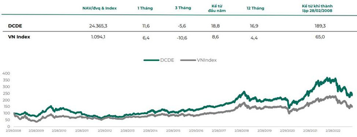 Một quỹ thuộc Dragon Capital công bố hiệu suất cao gấp đôi VN-Index- Ảnh 1.