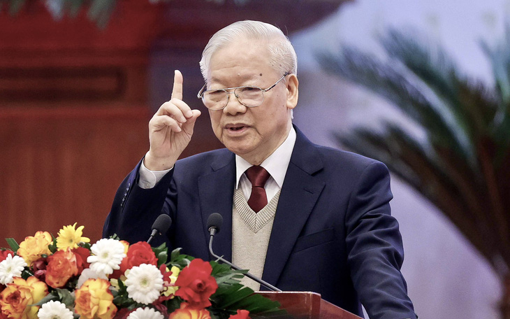 Tổng bí thư Nguyễn Phú Trọng dự khai mạc Hội nghị Ngoại giao thứ 32