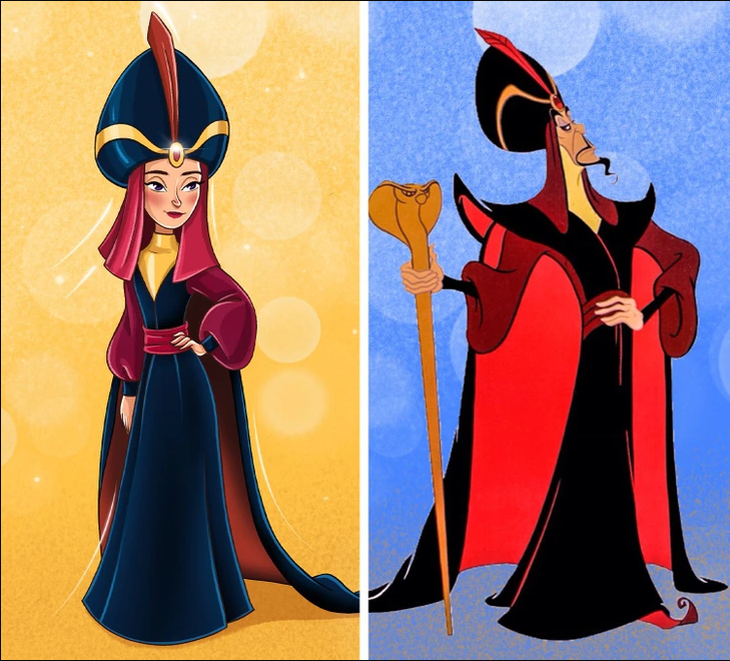 Nhân vật Jafar trong phim Aladdin.