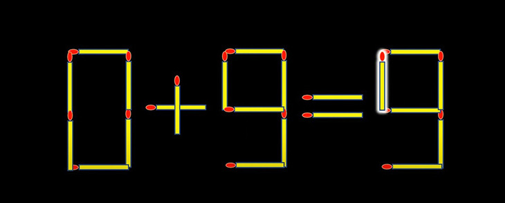 Thử tài IQ: Di chuyển một que diêm để 0+8=3 thành phép tính đúng- Ảnh 2.