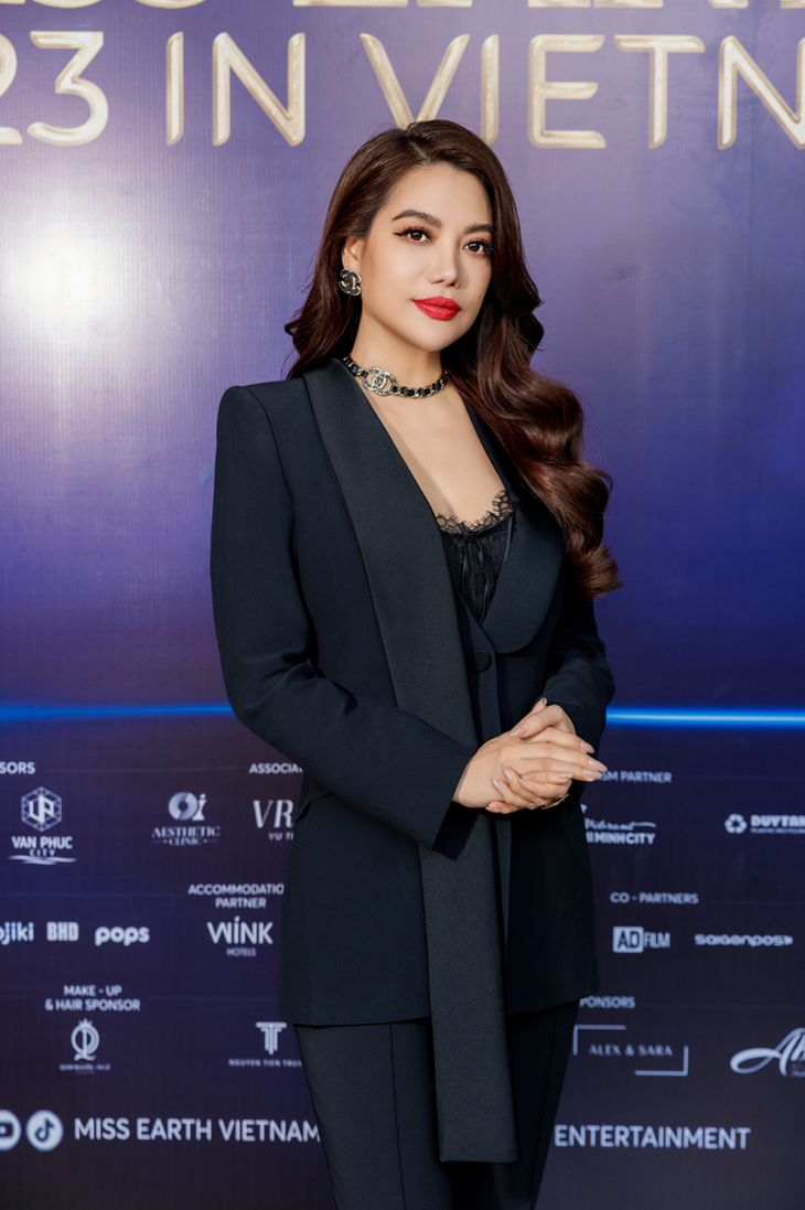 Bà Trương Ngọc Ánh - trưởng ban tổ chức Miss Earth 2023, tổng giám đốc TNA Entertainment.