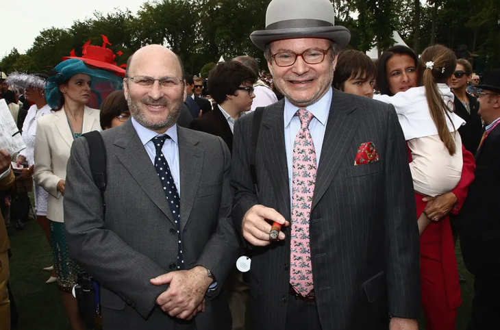 Alain Wertheimer và anh trai Gerard Wertheimer cùng thừa kế Chanel - Ảnh: GETTY IMAGES