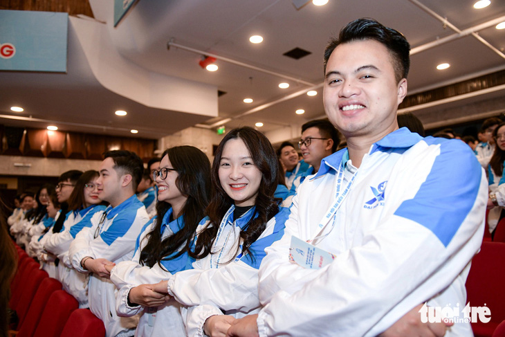 Đại hội Hội Sinh viên Việt Nam khóa XI đã bế mạc vào sáng 20-12 - Ảnh: NAM TRẦN