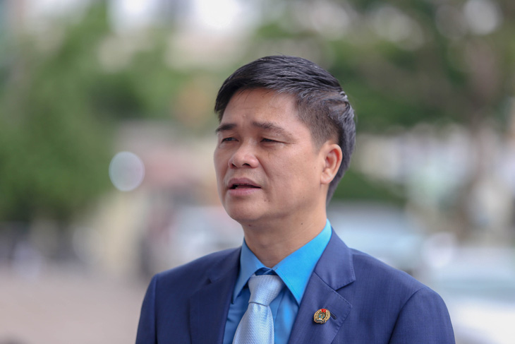 Ông Ngọ Duy Hiểu, phó chủ tịch Tổng liên đoàn Lao động Việt Nam - Ảnh: HÀ QUÂN