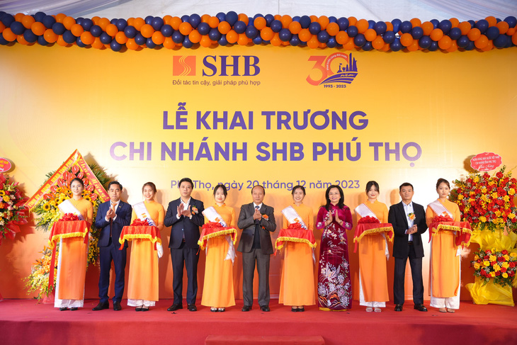 SHB khai trương hai chi nhánh tại Bắc Giang và Phú Thọ - Ảnh: SHB