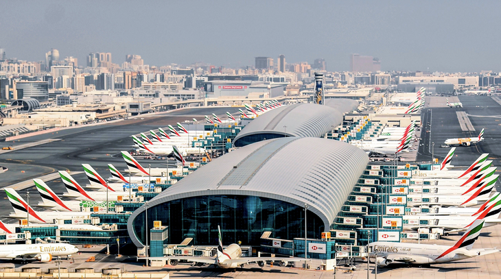 Sân bay quốc tế Dubai - Ảnh: GETTY IMAGES