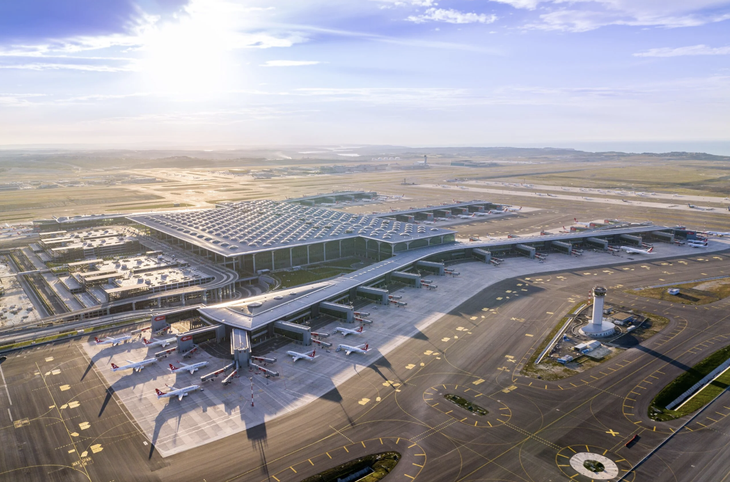 Sân bay quốc tế Istanbul - Ảnh: INSTANBUL AIRPORT