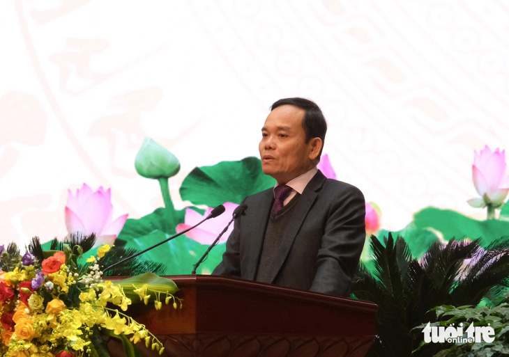 Phó thủ tướng Trần Lưu Quang - Ảnh: HÀ THANH