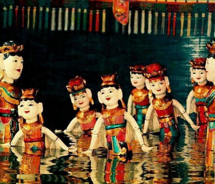 Hoa đất Việt của Đoàn rối Rồng Phương Nam - Ảnh: Nhà hát nghệ thuật Phương Nam cung cấp
