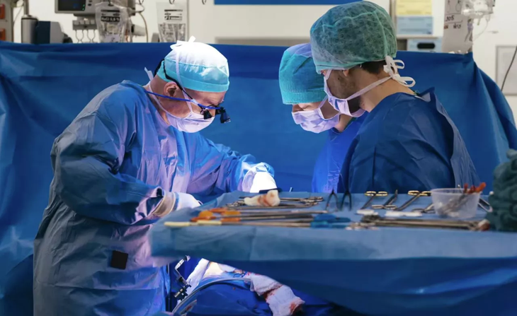 Các bác sĩ đã cấy ghép dạ dày, gan, tuyến tụy và ruột non cùng lúc cho cậu bé 2 tuổi - Ảnh: Bệnh viện Đại học UZ Leuven