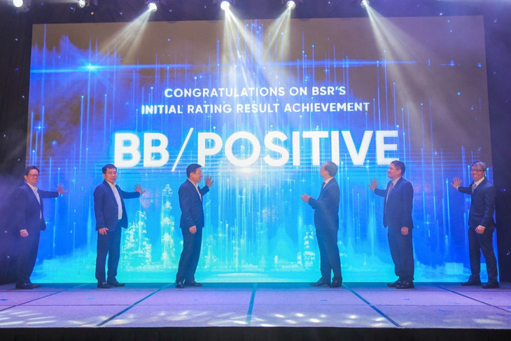 BSR được tổ chức xếp hạng uy tín Fitch Ratings xếp hạng mức BB+ triển vọng ổn định