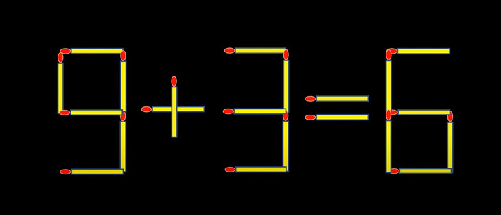 Thử tài IQ: Di chuyển hai que diêm để 9+9=1 thành phép tính đúng- Ảnh 5.