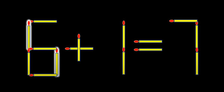 Thử tài IQ: Di chuyển hai que diêm để 2-0=1 thành phép tính đúng- Ảnh 4.