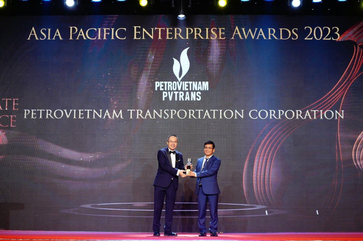 PVTrans tiếp tục đón nhận cú đúp giải thưởng tại APEA 2023- Ảnh 2.