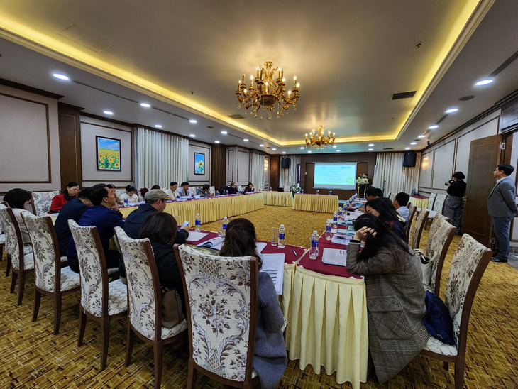 Toàn cảnh hội nghị về môi trường y tế của Tổ chức Y tế thế giới ở Lào Cai - Ảnh: BTC