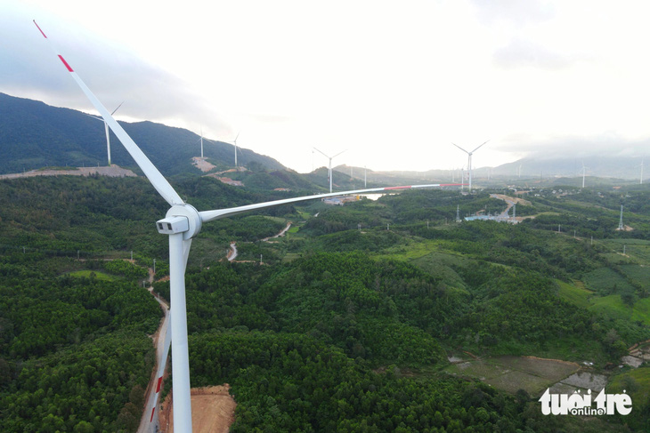 Một công ty Singapore muốn mua 100% số vốn của 2 công ty sở hữu 5 dự án điện gió tại Hướng Hóa - Ảnh: HOÀNG TÁO