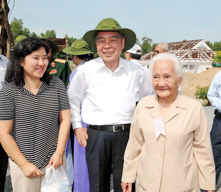 Cố Thủ tướng Phan Văn Khải tại buổi họp mặt truyền thống cách mạng Sài Gòn - Gia Định mừng xuân 2012 - Ảnh: MINH ĐỨC