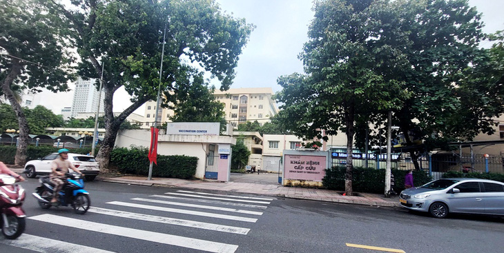 Khu vực Bệnh viện Đa khoa tỉnh Khánh Hòa hiện nay, tại đường Yersin, TP Nha Trang - Ảnh: PHAN SÔNG NGÂN