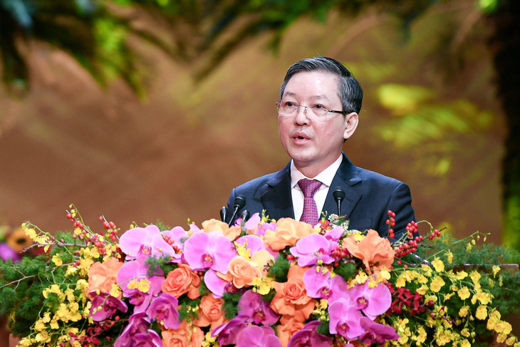 Ông Lương Quốc Đoàn tái đắc cử chủ tịch Hội Nông dân Việt Nam - Ảnh: NAM TRẦN