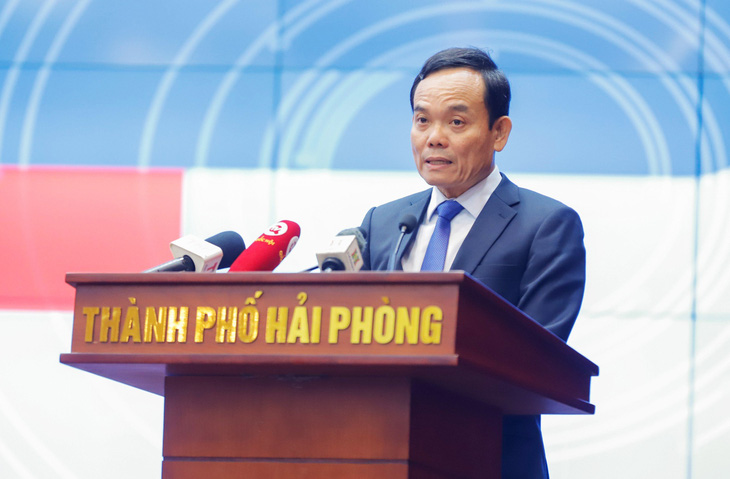 Phó thủ tướng Trần Lưu Quang đánh giá cao những đóng góp của kiều bào đối với sự phát triển của đất nước - Ảnh: TIẾN THẮNG