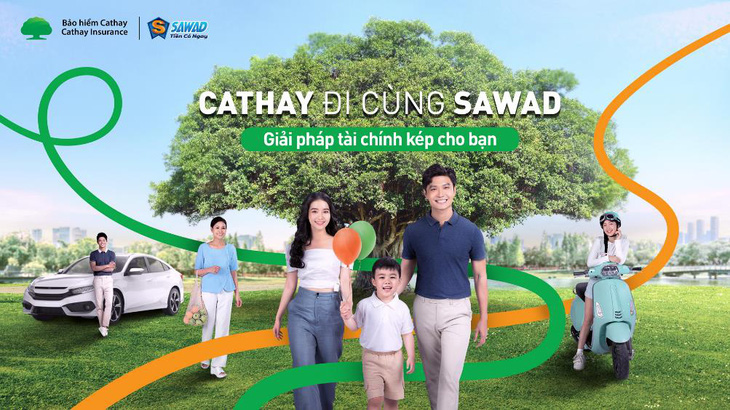 Bảo hiểm Phi nhân thọ Cathay Việt Nam và SAWAD ra mắt gói ‘Tài chính kép’- Ảnh 1.