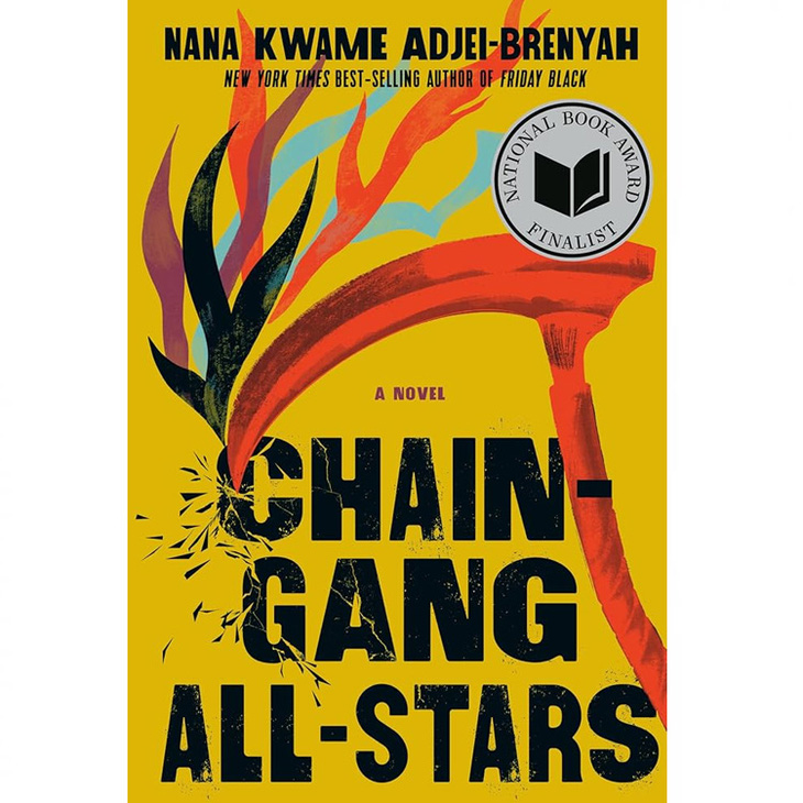 Sau tập truyện Friday Black (2018), Adjei-Brenyah viết cuốn tiểu thuyết đầu tay Chain-Gang All-Stars. Đây là tác phẩm châm biếm đen tối kể về các tử tù đấu tay đôi trên tivi để có cơ hội tự do. Độc giả Giri Nathan nhận xét: &quot;Cuốn sách khiến tôi cười nhiều về những điều đáng chế giễu của thế giới. Tôi ước mình ít nhận ra chúng hơn&quot;.