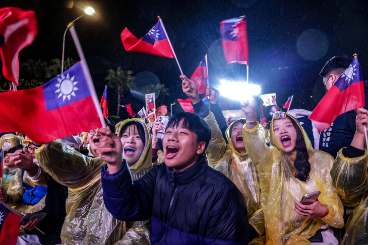 Cuộc bầu cử ngày 13-1-2024 sẽ định hình quan hệ giữa Đài Loan và Trung Quốc trong tương lai - Ảnh: AFP