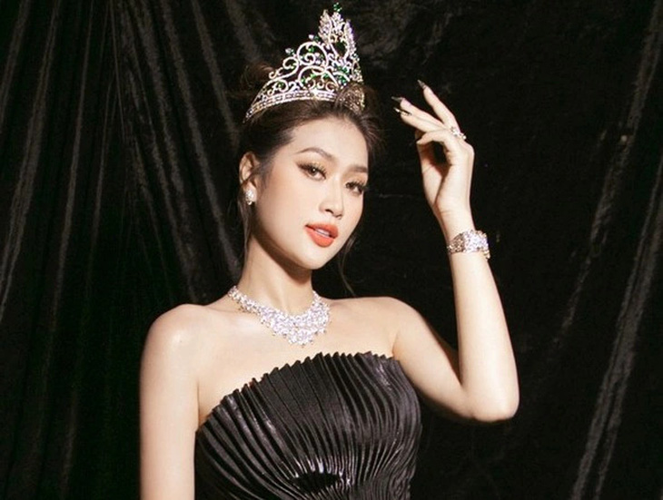 Hoa hậu Đoàn Thiên Ân bị đồn không đủ điều kiện thi học kỳ - Ảnh: Facebook nhân vật