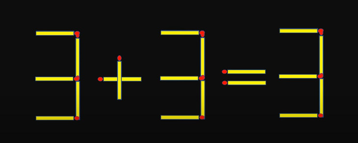 Thử tài IQ: Di chuyển một que diêm để -6-0=-6-7 thành phép tính đúng- Ảnh 3.