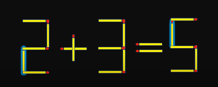 Thử tài IQ: Di chuyển một que diêm để -6-0=-6-7 thành phép tính đúng- Ảnh 4.