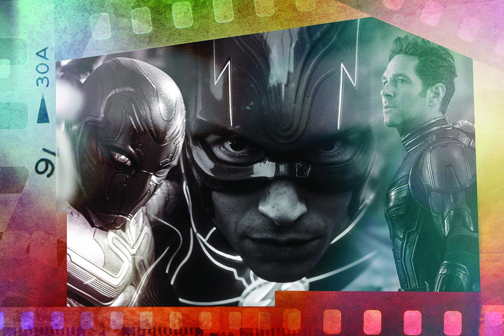The Marvels, The Flash, Shazam - những cú thất bại cho thấy dòng phim siêu anh hùng đang ngắc ngoải - tít bài trên Slate ngày 22-12. Ảnh: Slate