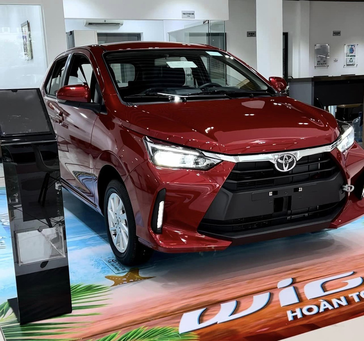 Là thế hệ mới, Toyota Wigo 2023 thay đổi khá nhiều so với trước. Xe dùng khung gầm mới, thiết kế mới với kích thước lớn hơn: 3.760 x 1.665 x 1.515 (mm) - Ảnh: Đại lý Toyota/Facebook