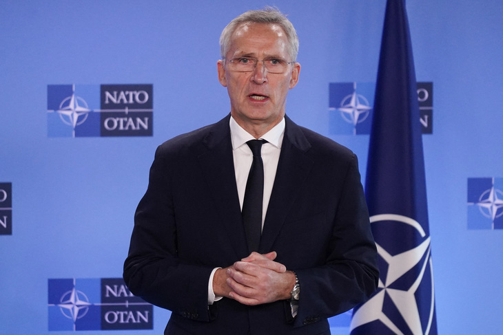 Tổng thư ký NATO Jens Stoltenberg - Ảnh: AFP