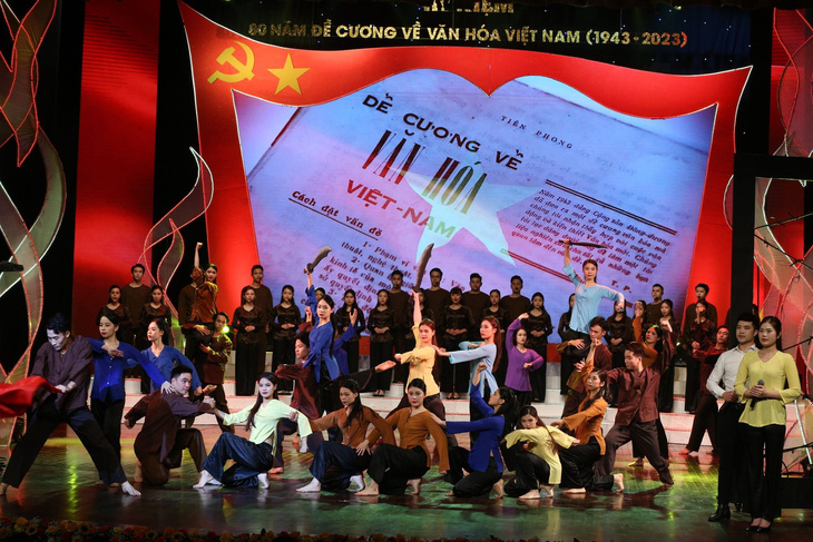 Kỷ niệm 80 năm ra đời Đề cương về văn hóa Việt Nam là sự kiện văn hóa tiêu biểu của năm 2023 - Ảnh: BTC