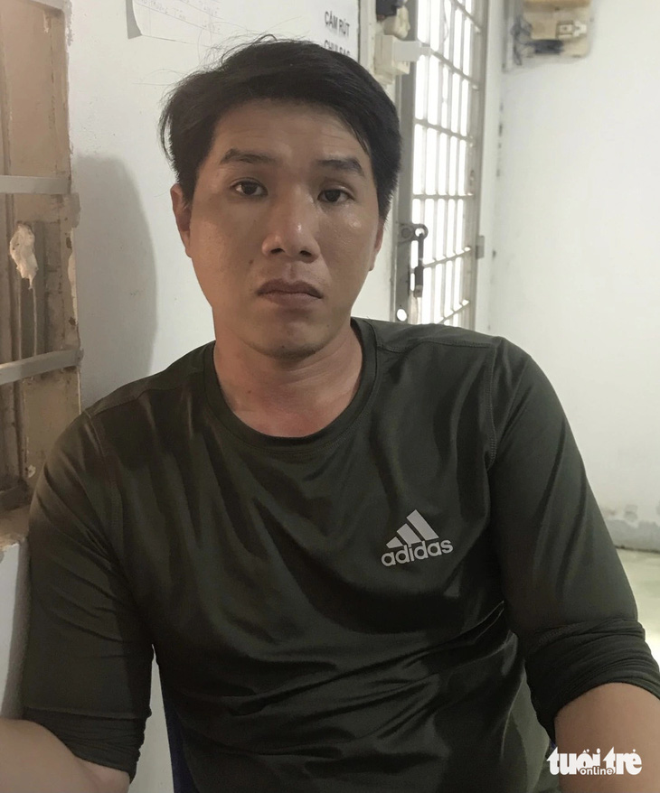 Trần Phan Vũ Thanh là nghi phạm cuối cùng trong vụ bắt cóc giám đốc người Trung Quốc bị bắt khi từ Bình Dương lẩn trốn về quê Kiên Giang - Ảnh: T.D.